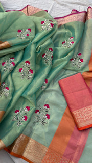 Pure Tissue Banarasi Weaving