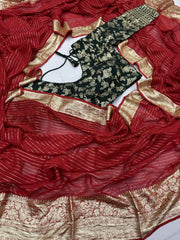 Viscose Georgette Saree - Anvitha Collections