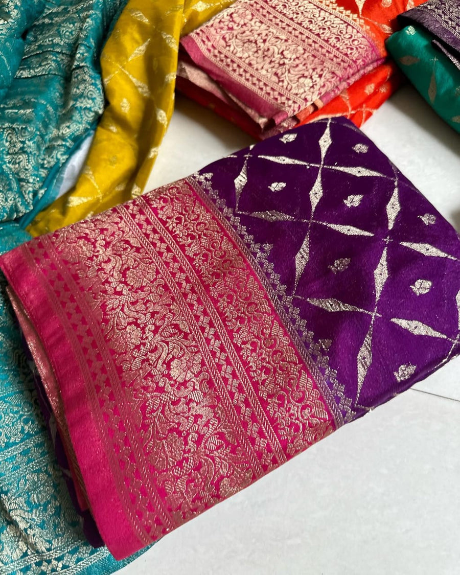 Banarsi Warmsilk Saree - Anvitha Collections