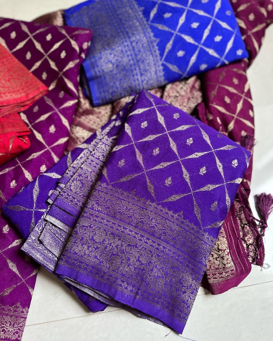 Banarsi Warmsilk Saree - Anvitha Collections