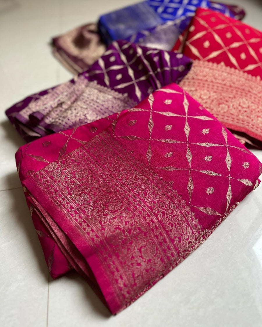Banarsi Warmsilk Saree - Anvitha Collections