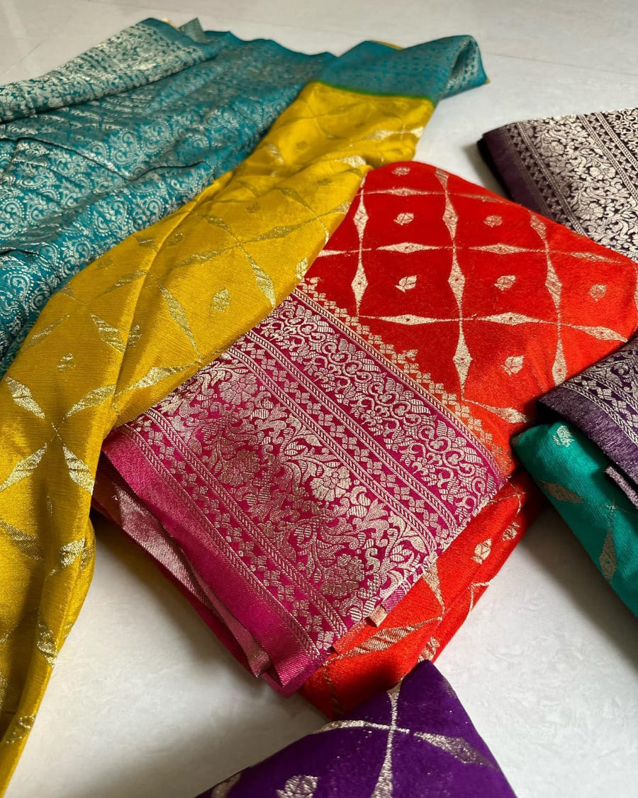 Banarsi Warmsilk Saree - Anvitha Collections