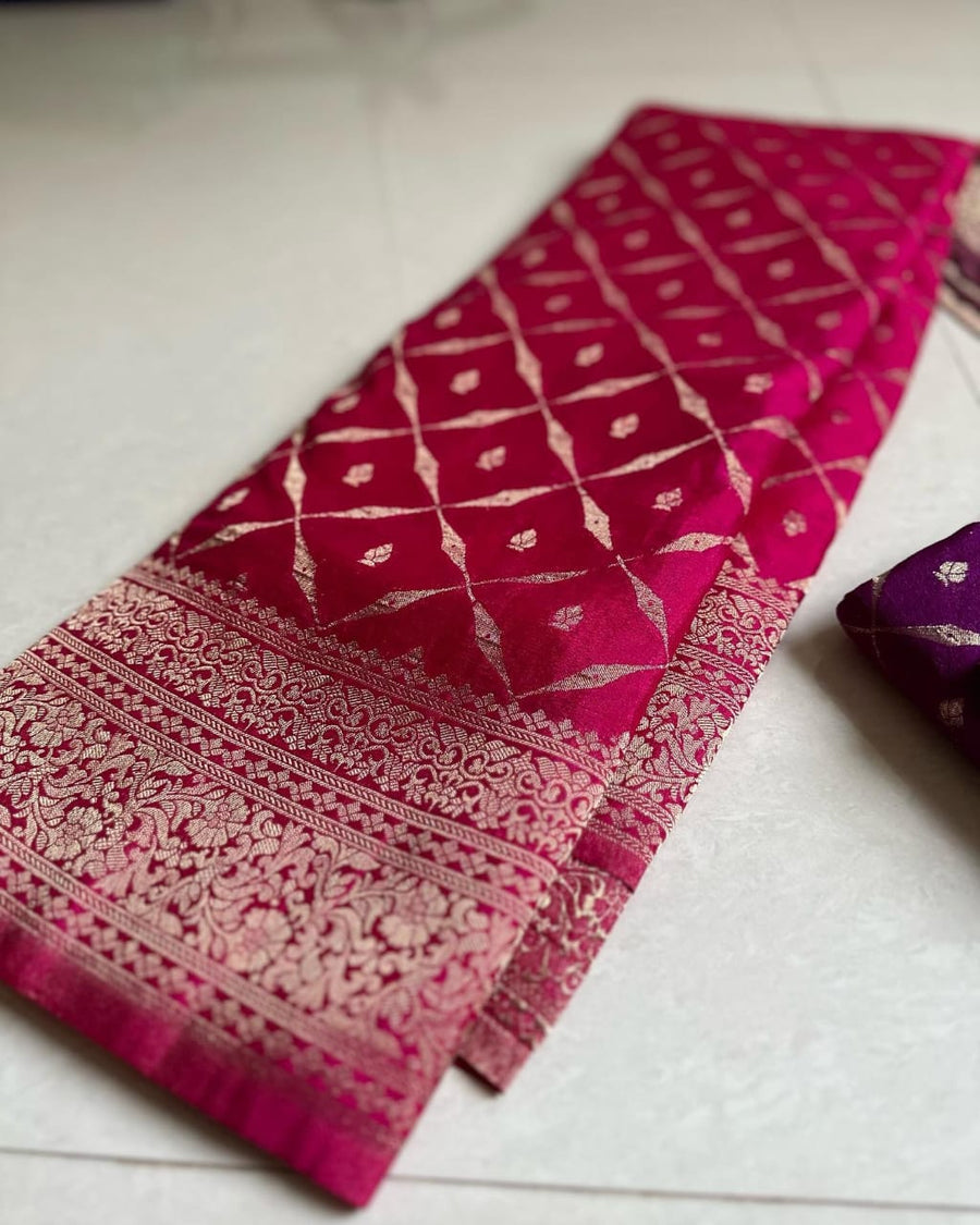 Banarsi Warmsilk Saree - Anvitha Collections