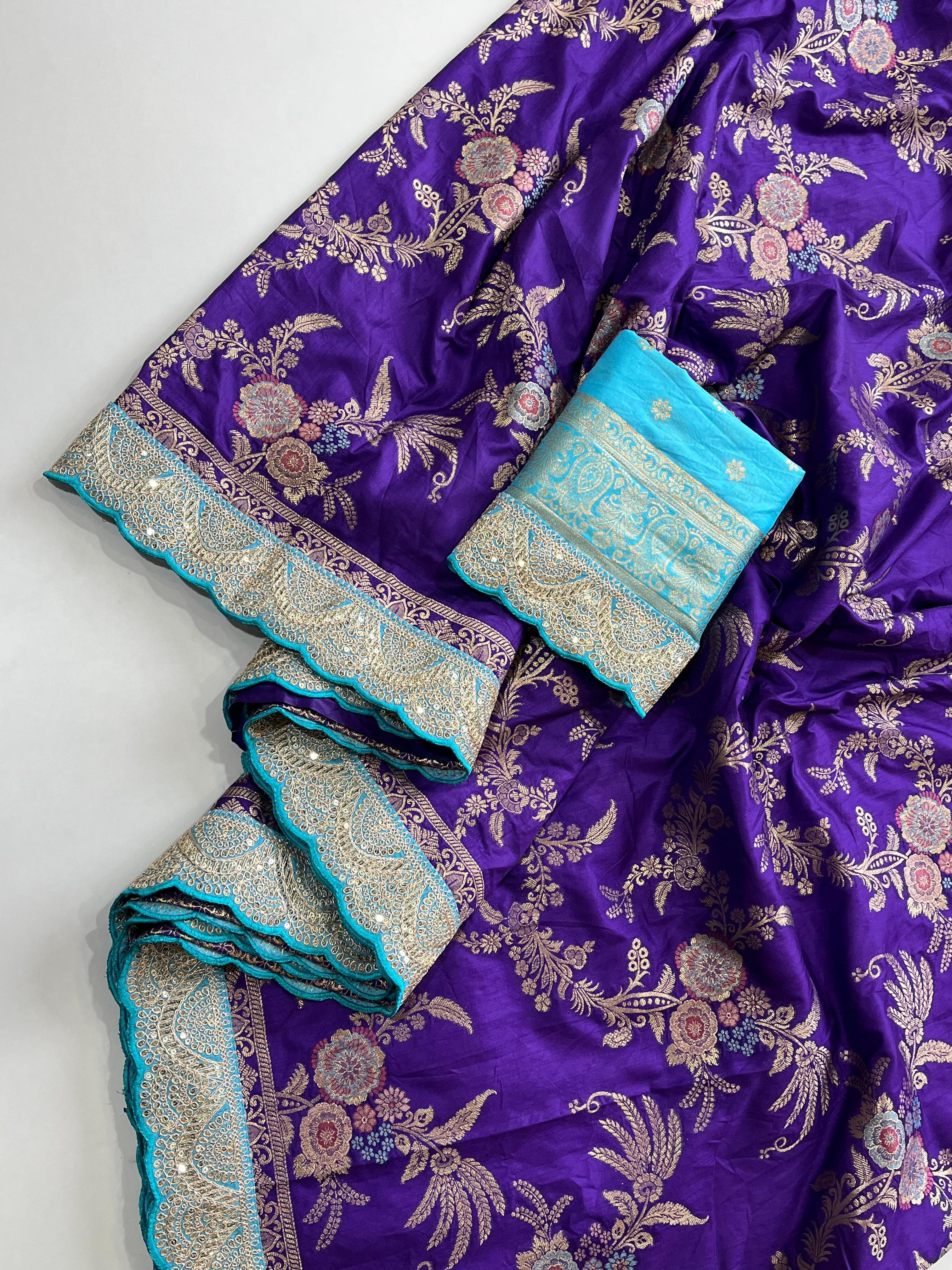 Pure Banarasi Pattu saree - Anvitha Collections