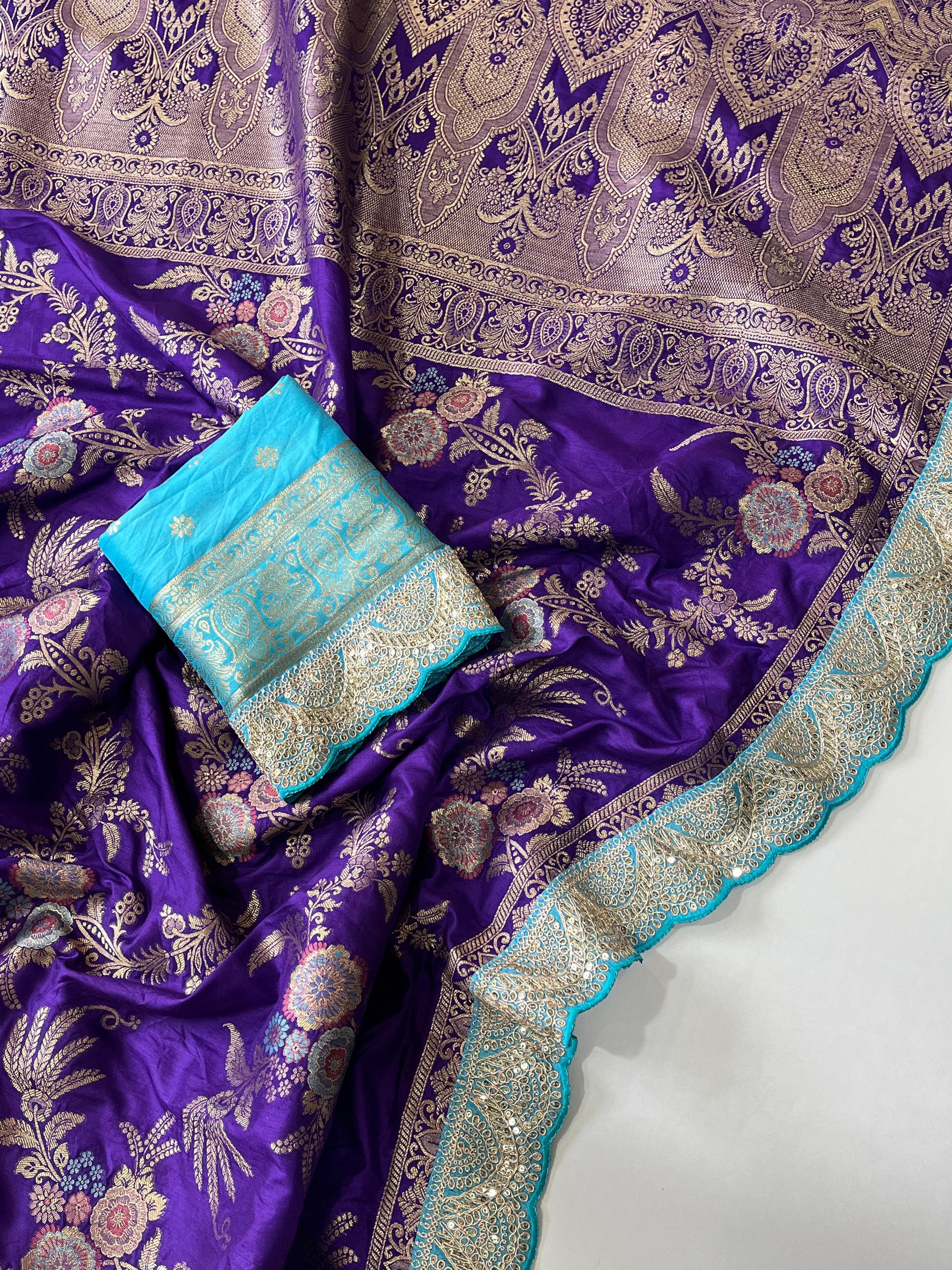 Pure Banarasi Pattu saree - Anvitha Collections