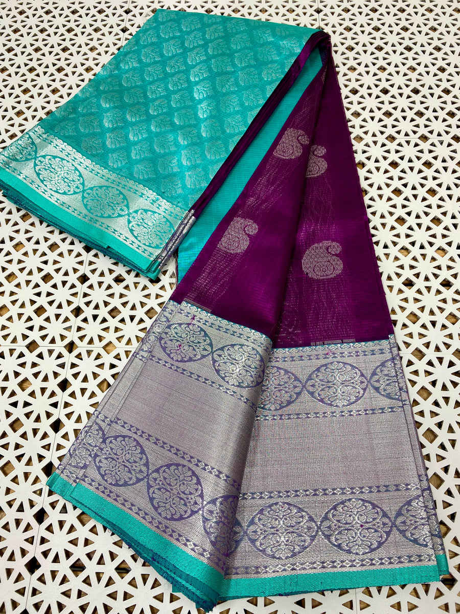Mangalagiri handloom pattu sarees - Anvitha Collections