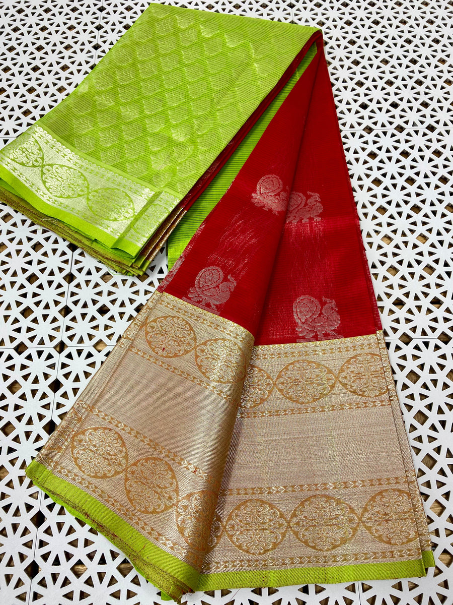 Mangalagiri handloom pattu sarees - Anvitha Collections