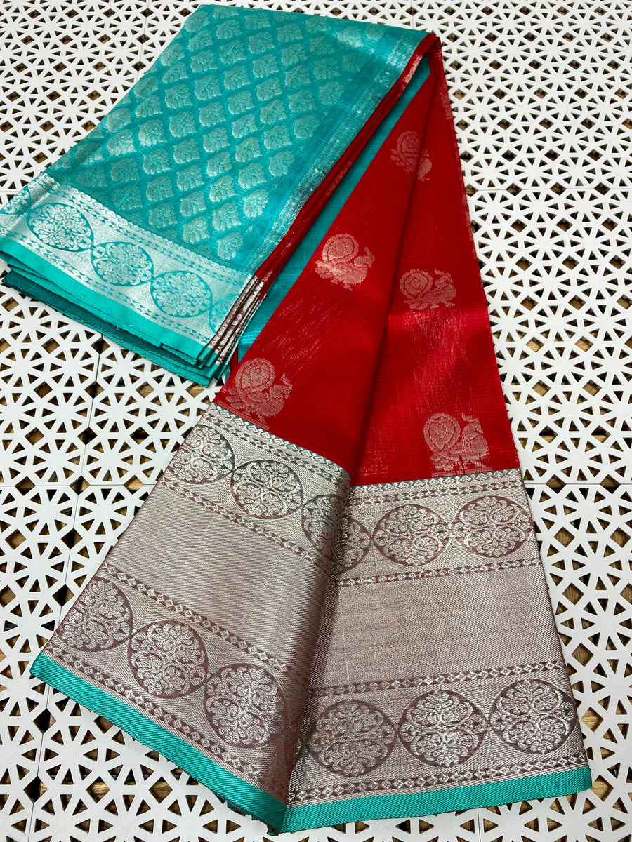 Mangalagiri handloom pattu sarees - Anvitha Collections