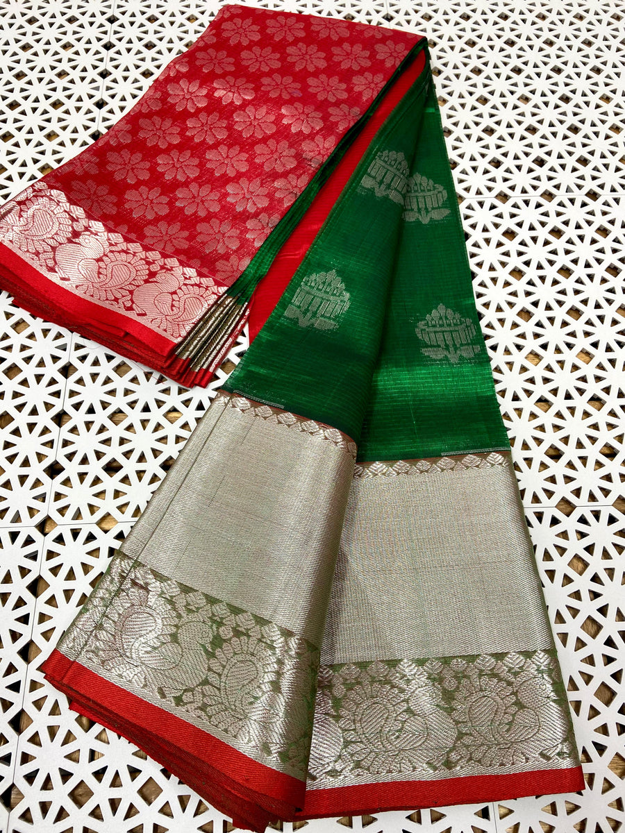 Mangalagiri handloom pattu sarees - Anvitha Collections
