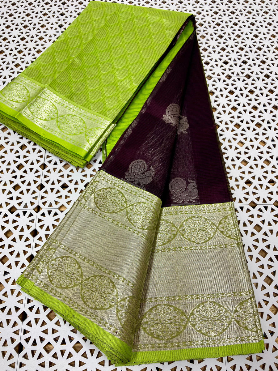 Mangalagiri handloom pattu sarees - Anvitha Collections