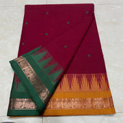 Zari border fancy Butta sarees - Anvitha Collections