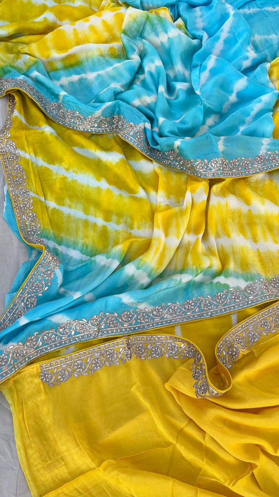 Gajji silk saree fabric - Anvitha Collections