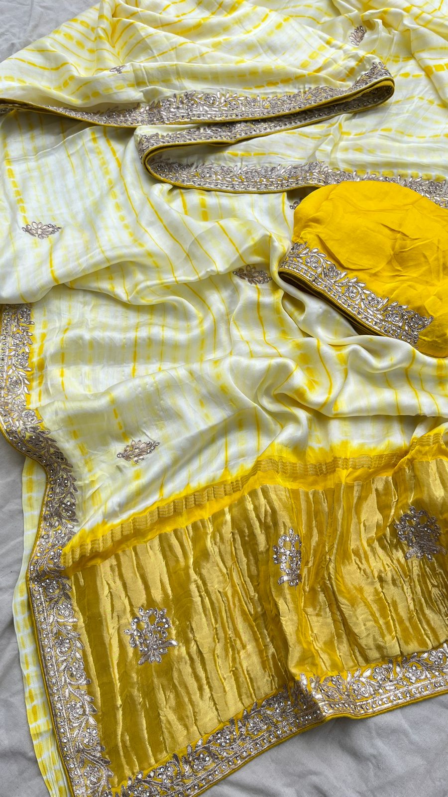 Gajji silk saree fabric - Anvitha Collections