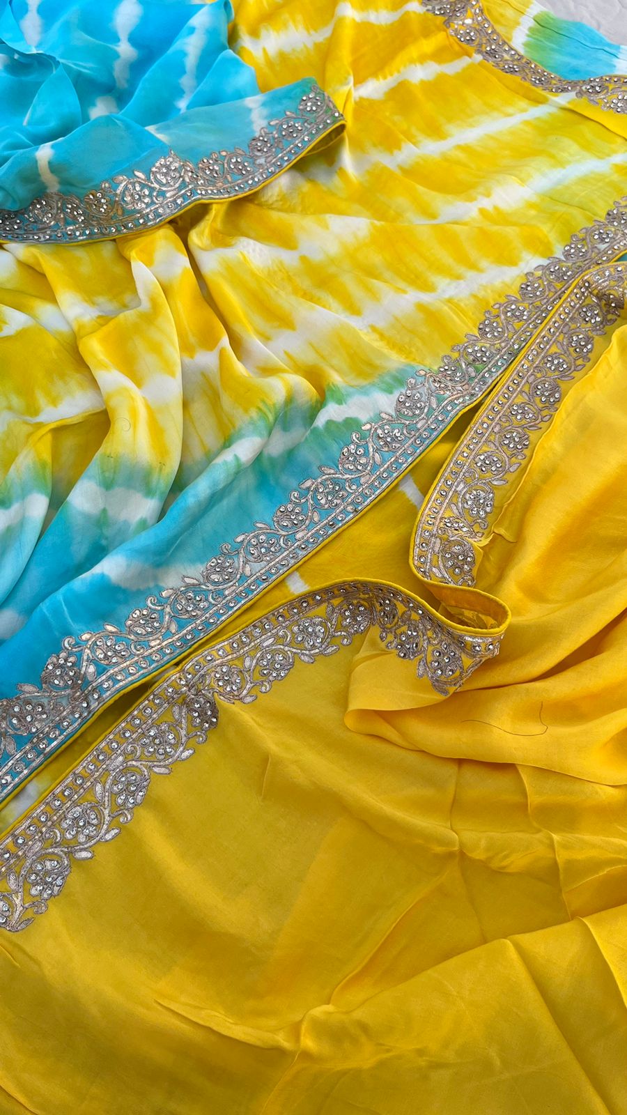 Gajji silk saree fabric - Anvitha Collections
