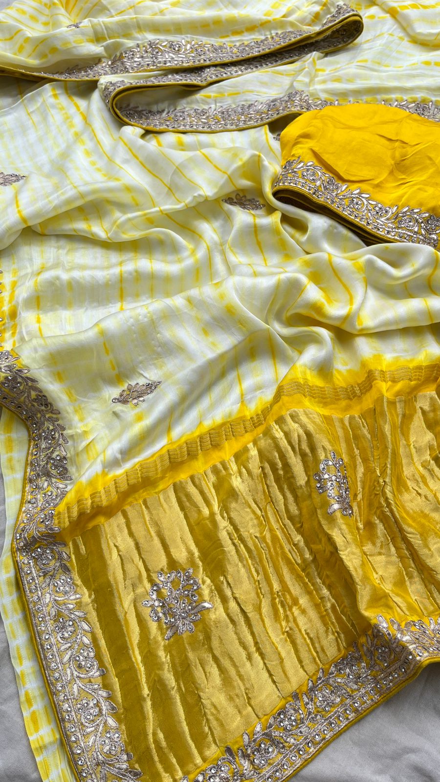 Gajji silk saree fabric - Anvitha Collections