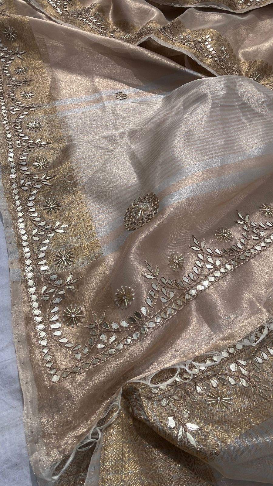 handloom Zari Tissue silk - Anvitha Collections