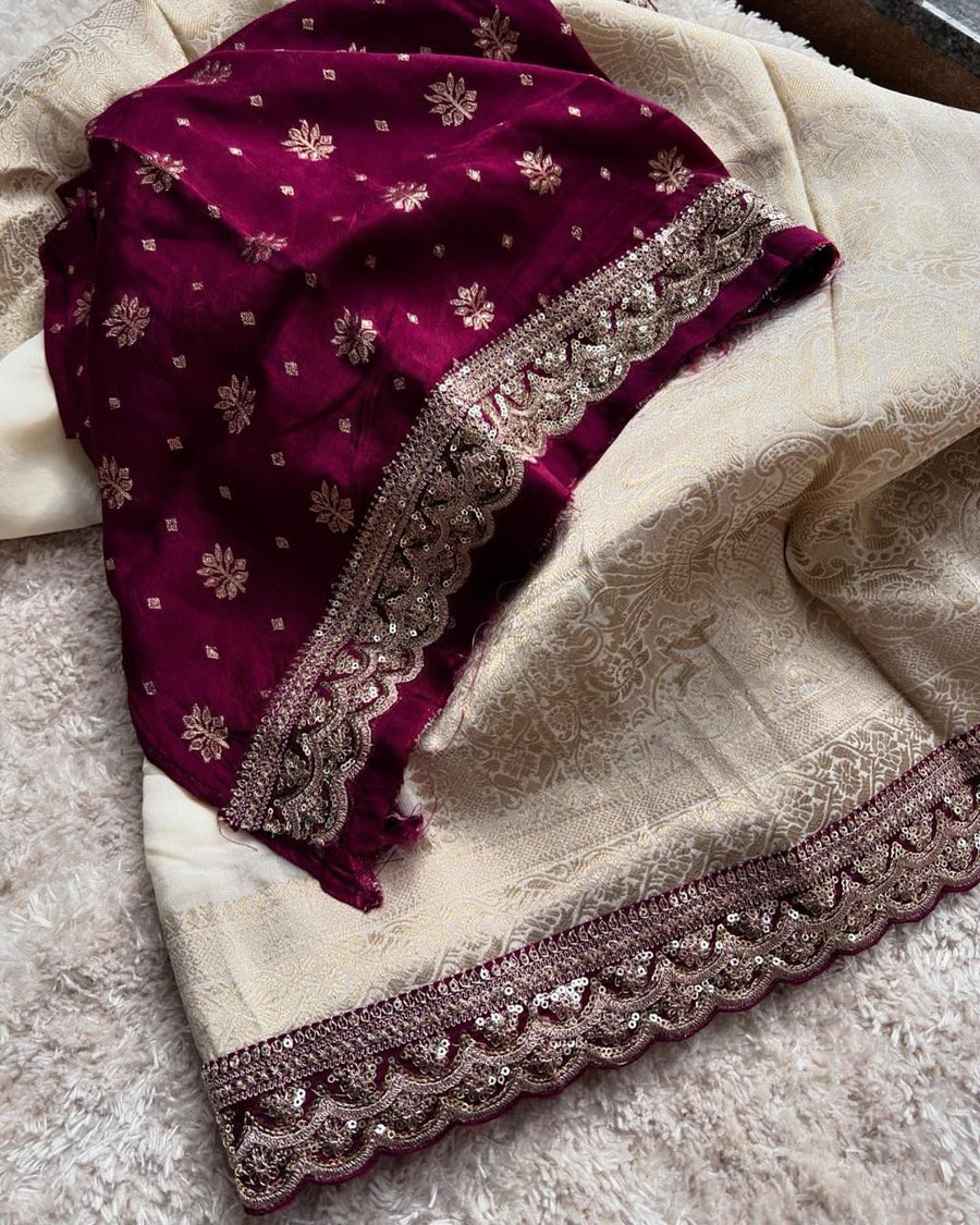 Pure Banarasi Pattu saree - Anvitha Collections