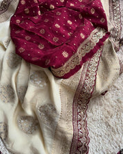 Pure Banarasi Pattu saree - Anvitha Collections