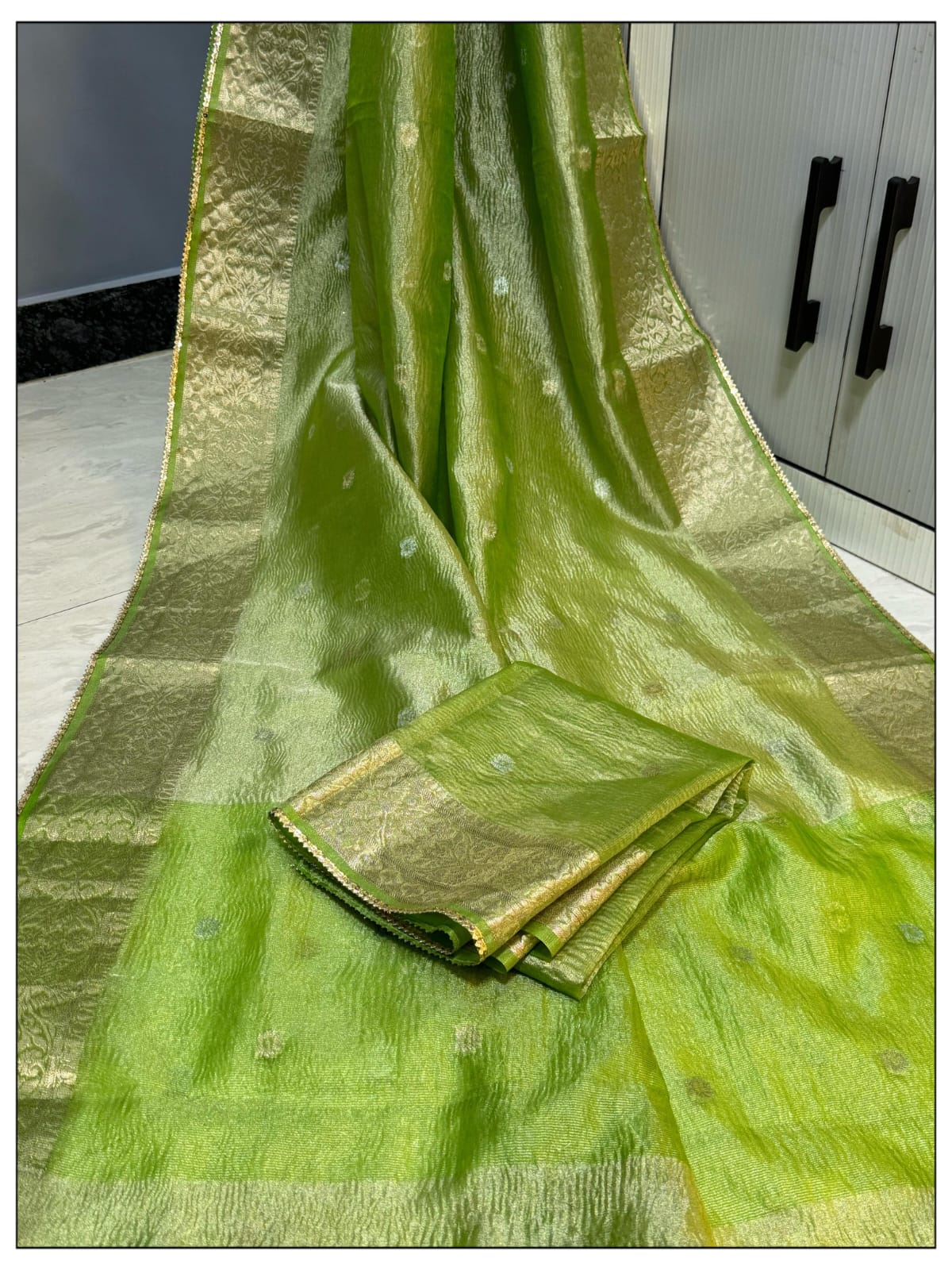 varnasi soft tissue fabric - Anvitha Collections