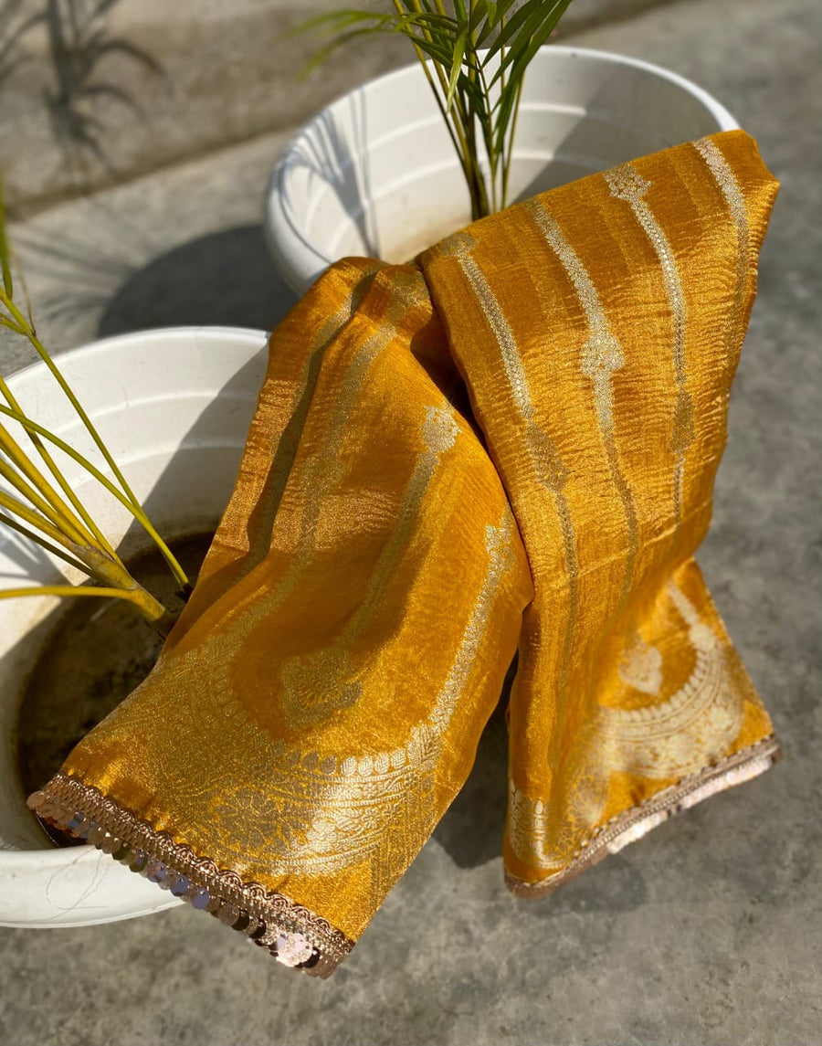 Banarasi trending zari tissue - Anvitha Collections