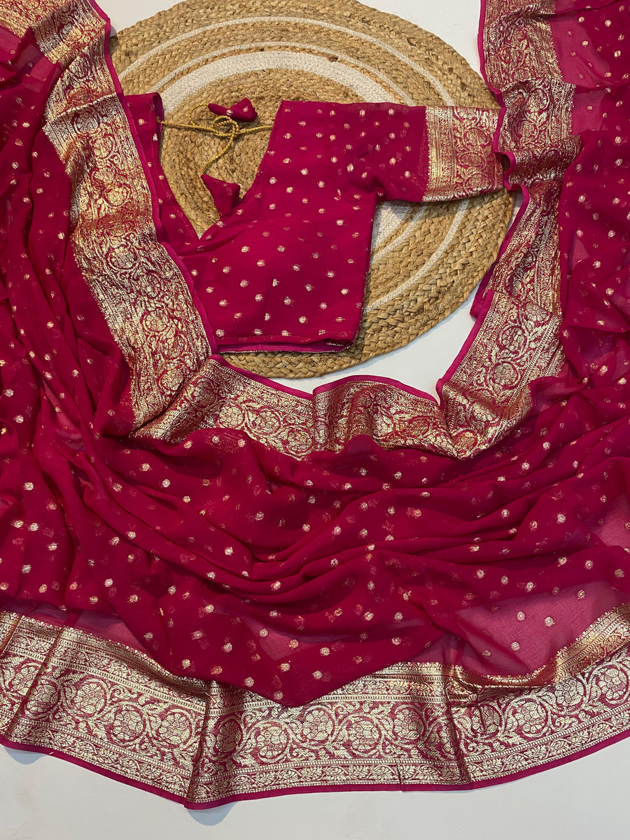 pure Viscose Georgette - Anvitha Collections