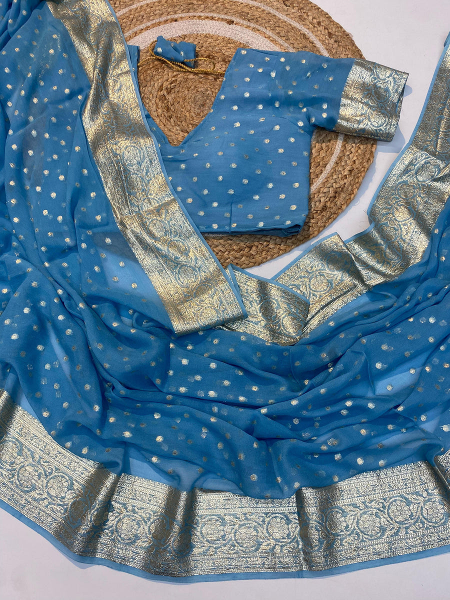 pure Viscose Georgette - Anvitha Collections