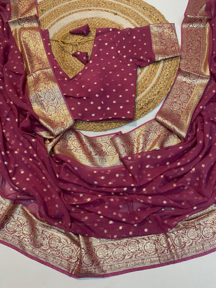 pure Viscose Georgette - Anvitha Collections