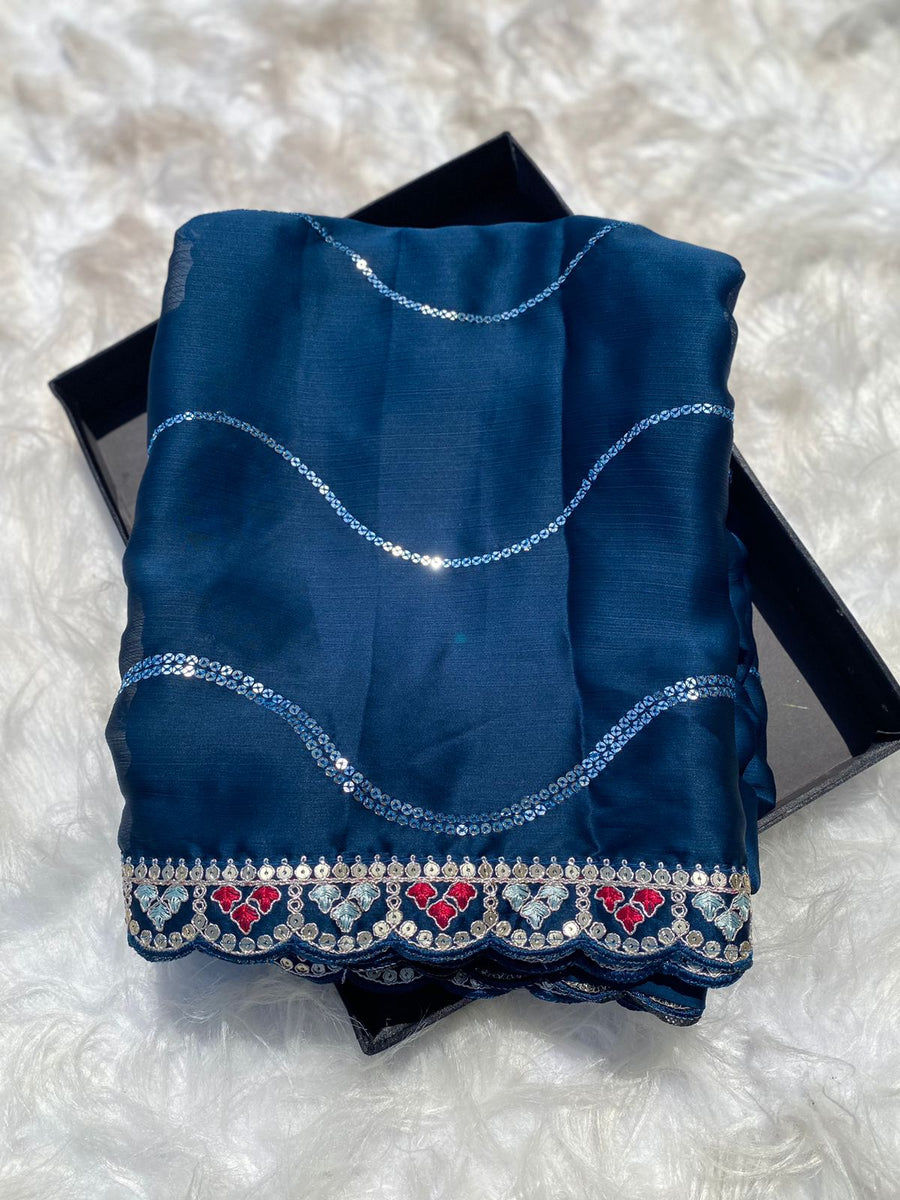 georgette saree - Anvitha Collections