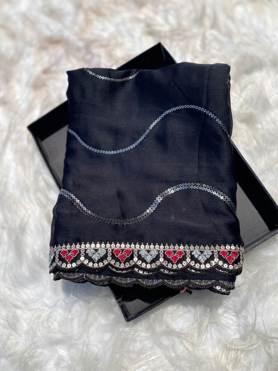 georgette saree - Anvitha Collections