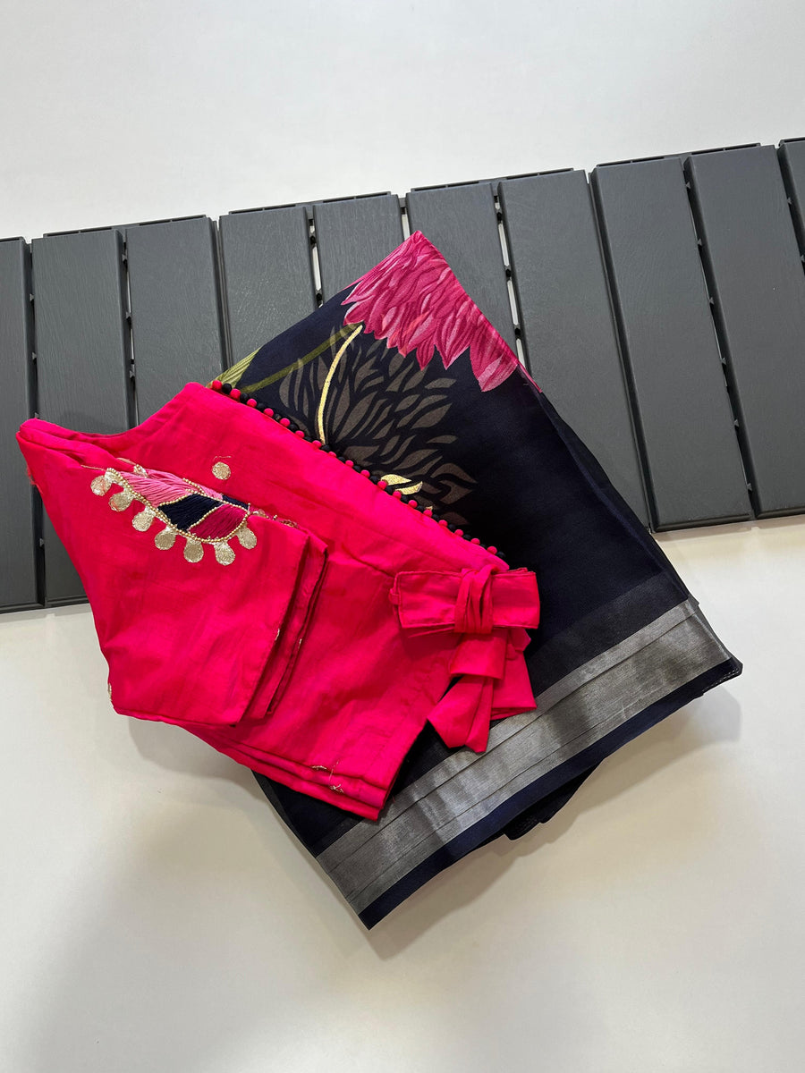Organza Silk saree - Anvitha Collections