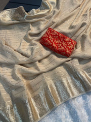 Viscose Georgette Saree - Anvitha Collections