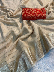 Viscose Georgette Saree - Anvitha Collections