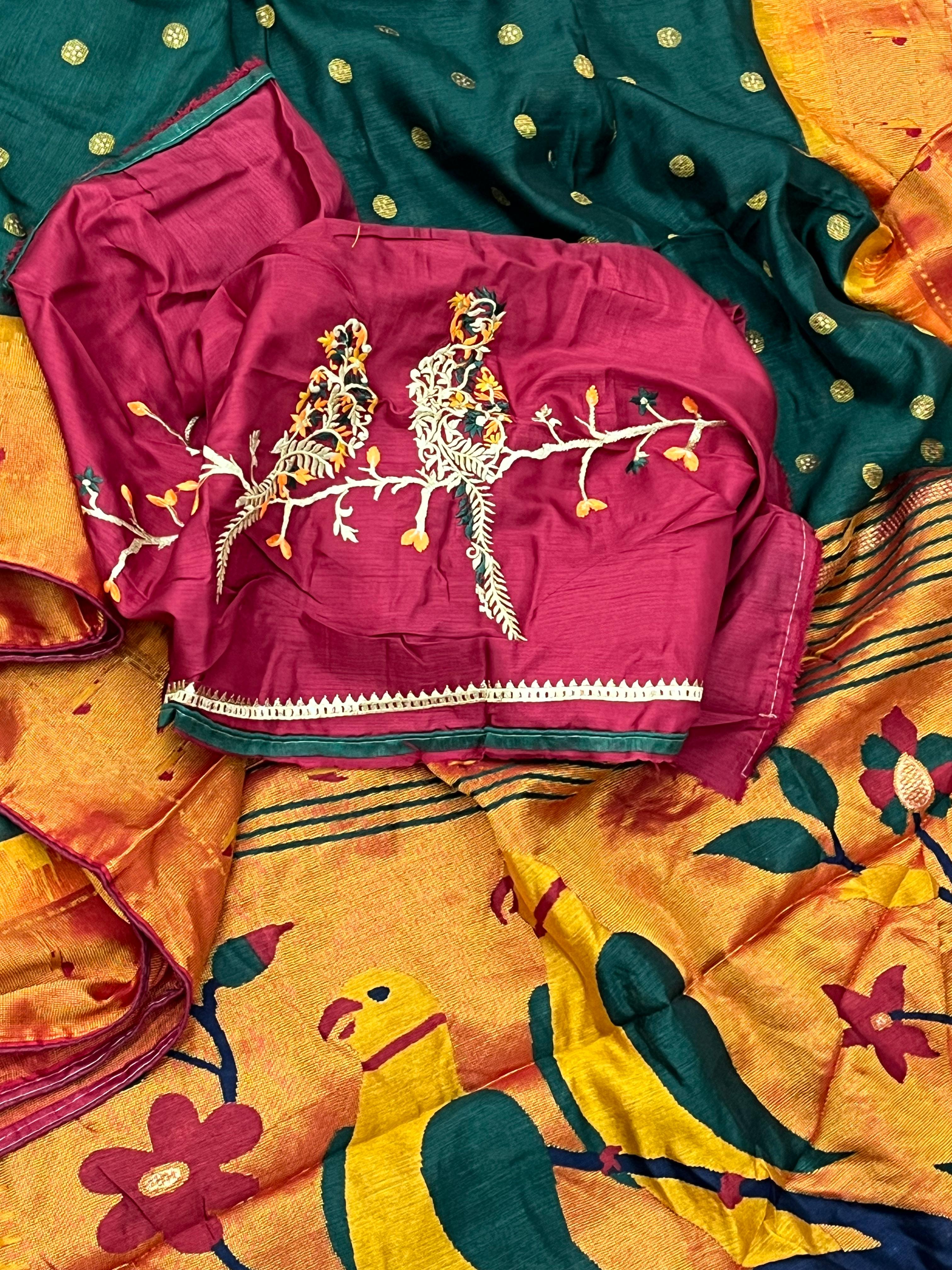 Paithani Silk saree - Anvitha Collections