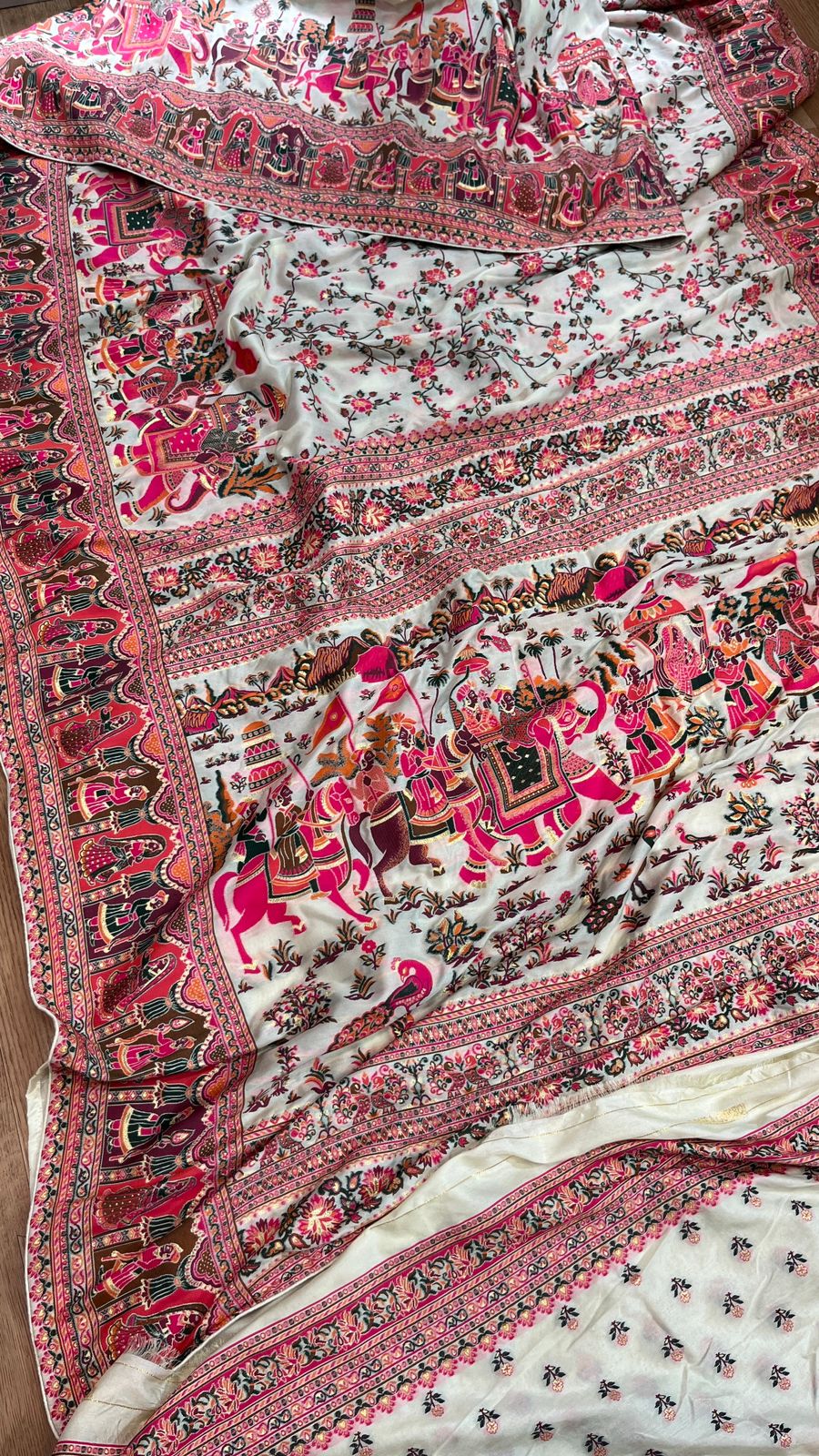 Soft and pure Munga silk - Anvitha Collections