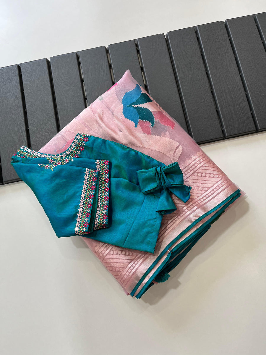 Pure Organza saree - Anvitha Collections