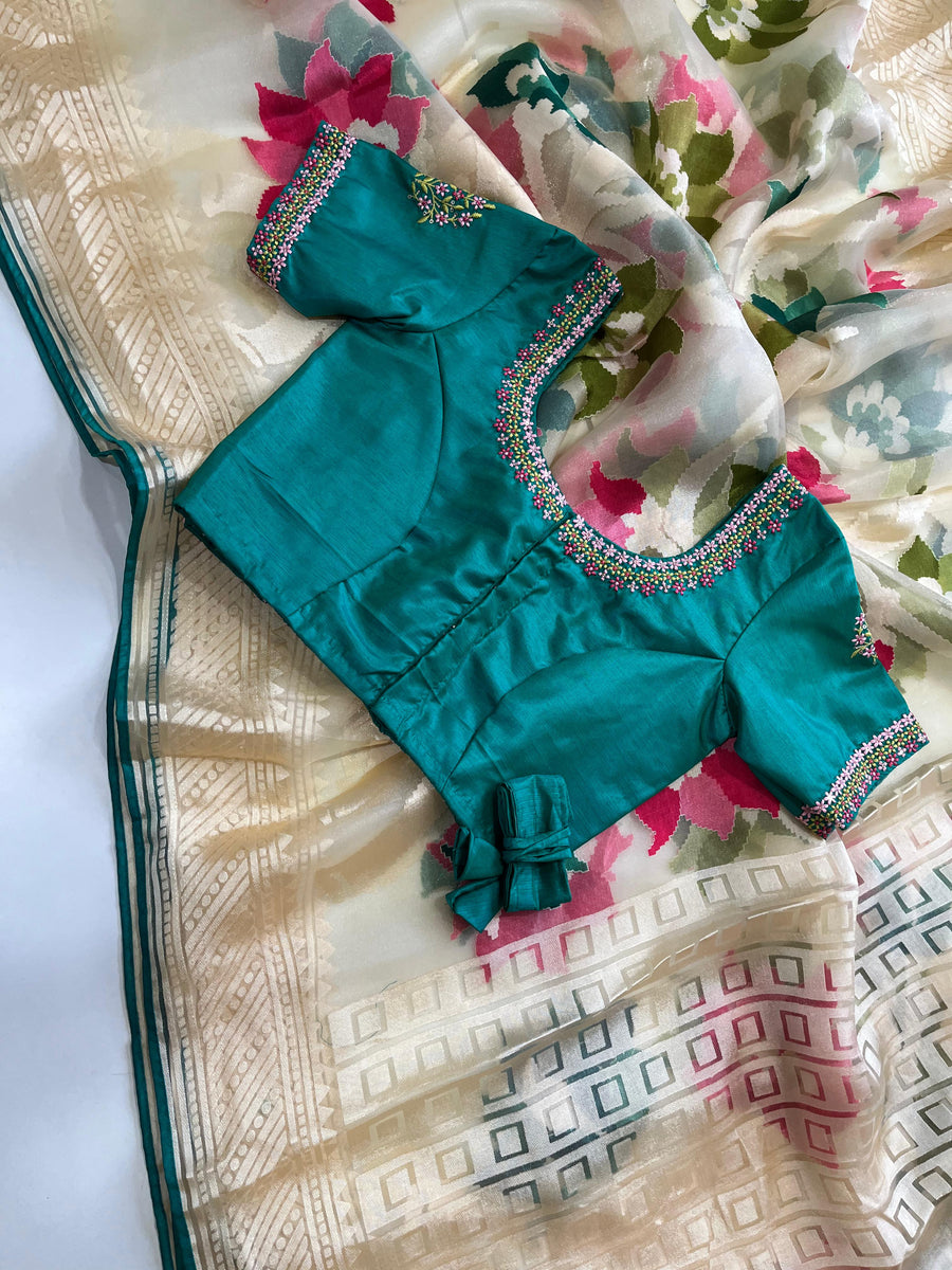 Pure Organza saree - Anvitha Collections