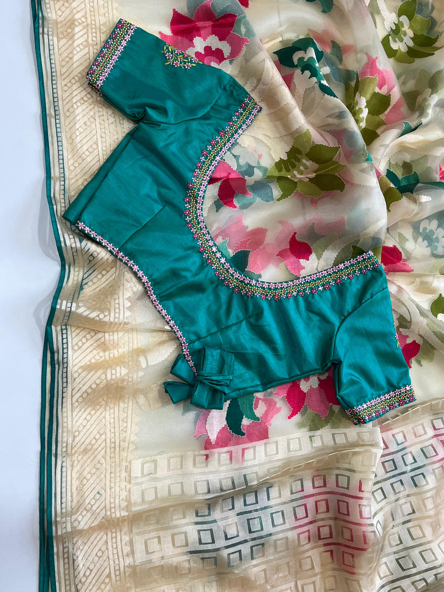 Pure Organza saree - Anvitha Collections