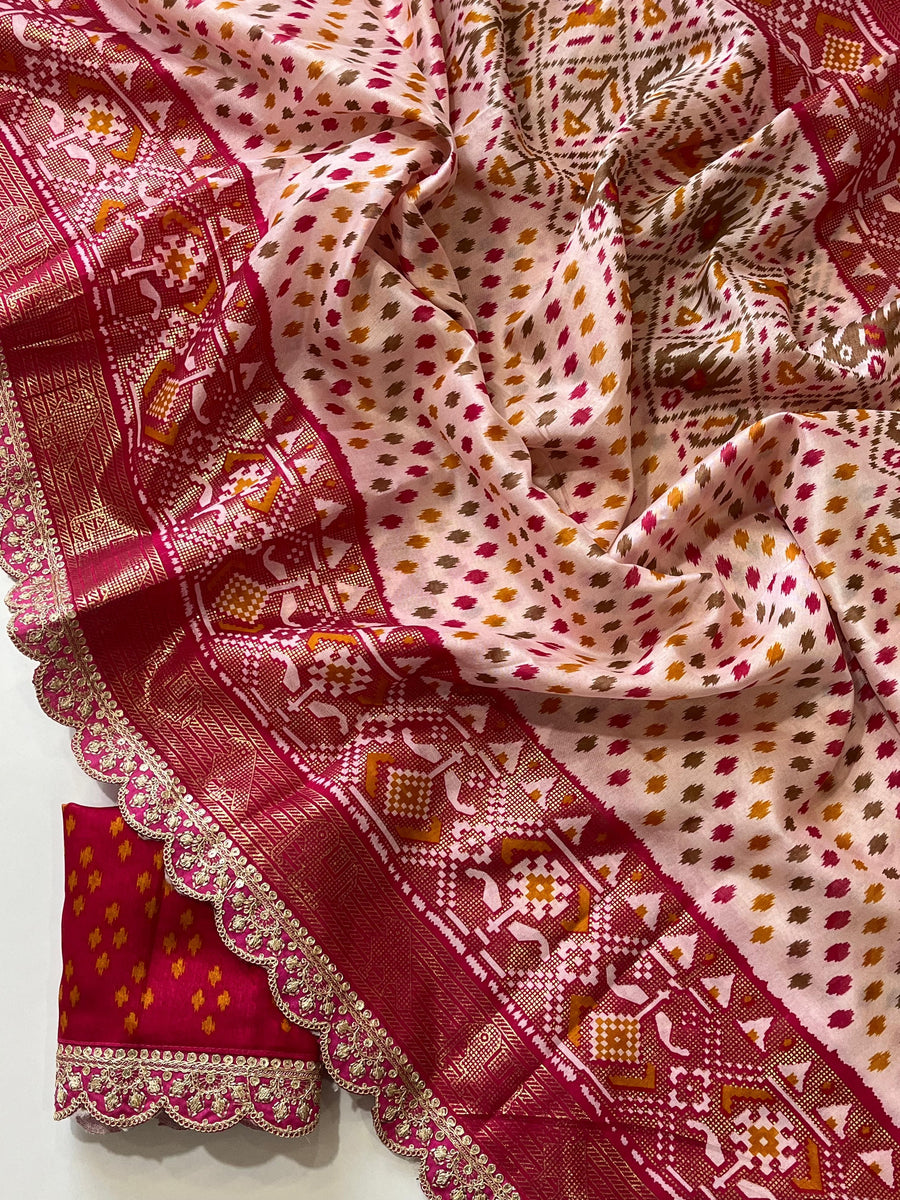 Thapa silk saree - Anvitha Collections
