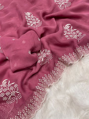 georgette saree - Anvitha Collections