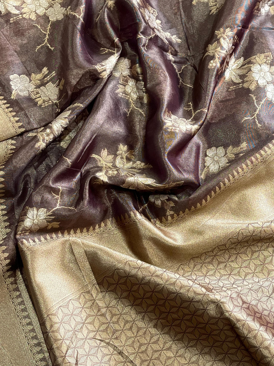 Banaras Glass Tissue - Anvitha Collections