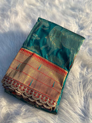Muniya paithani border - Anvitha Collections