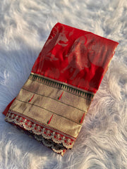Muniya paithani border - Anvitha Collections