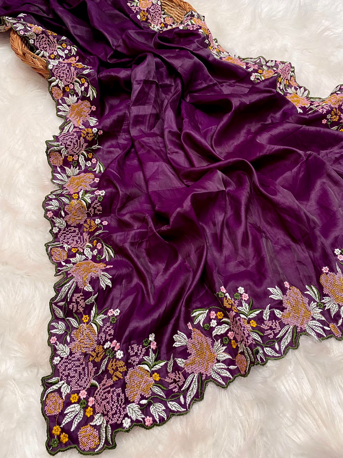 Tussar silk saree - Anvitha Collections