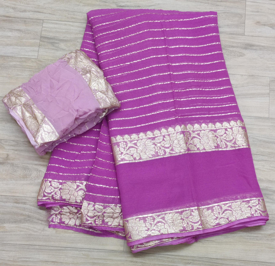 Pure Georgette sarees