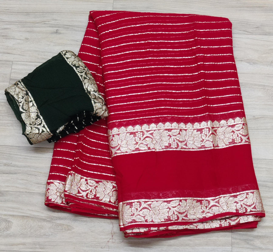 Pure Georgette sarees - Anvitha Collections