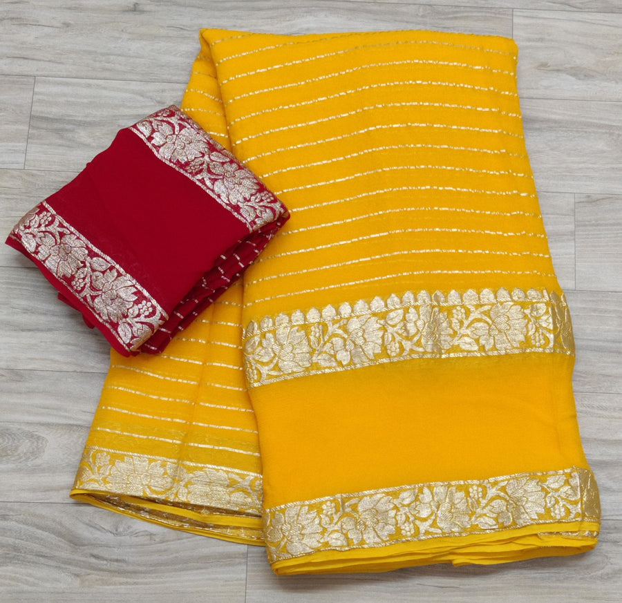Pure Georgette sarees - Anvitha Collections