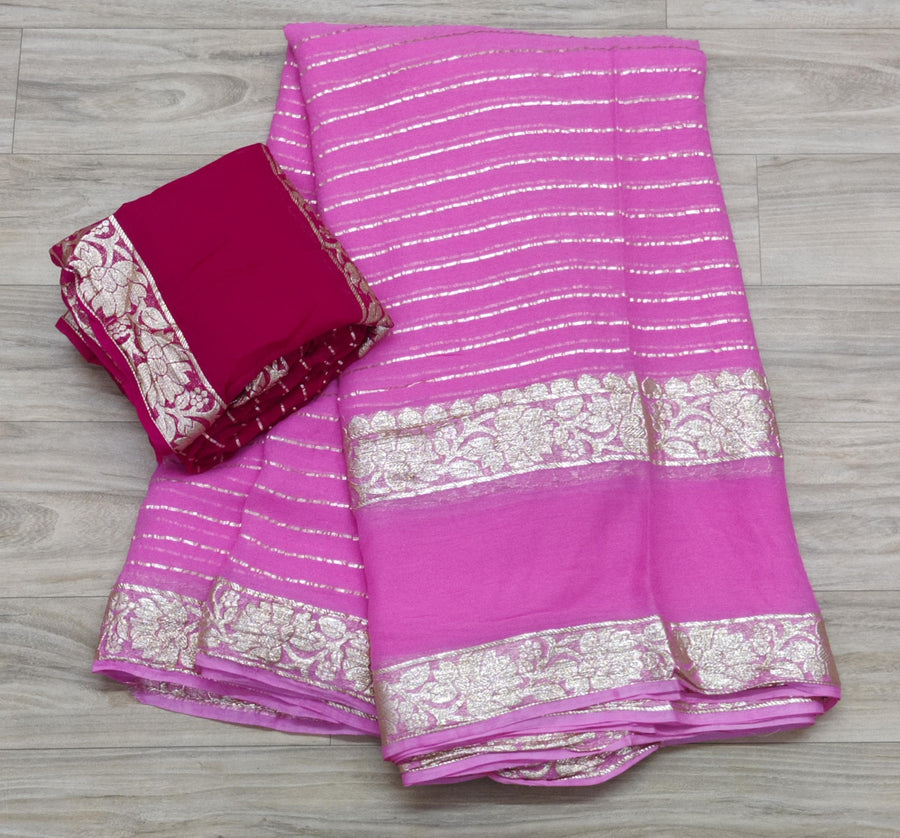 Pure Georgette sarees - Anvitha Collections