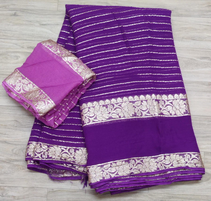 Pure Georgette sarees - Anvitha Collections