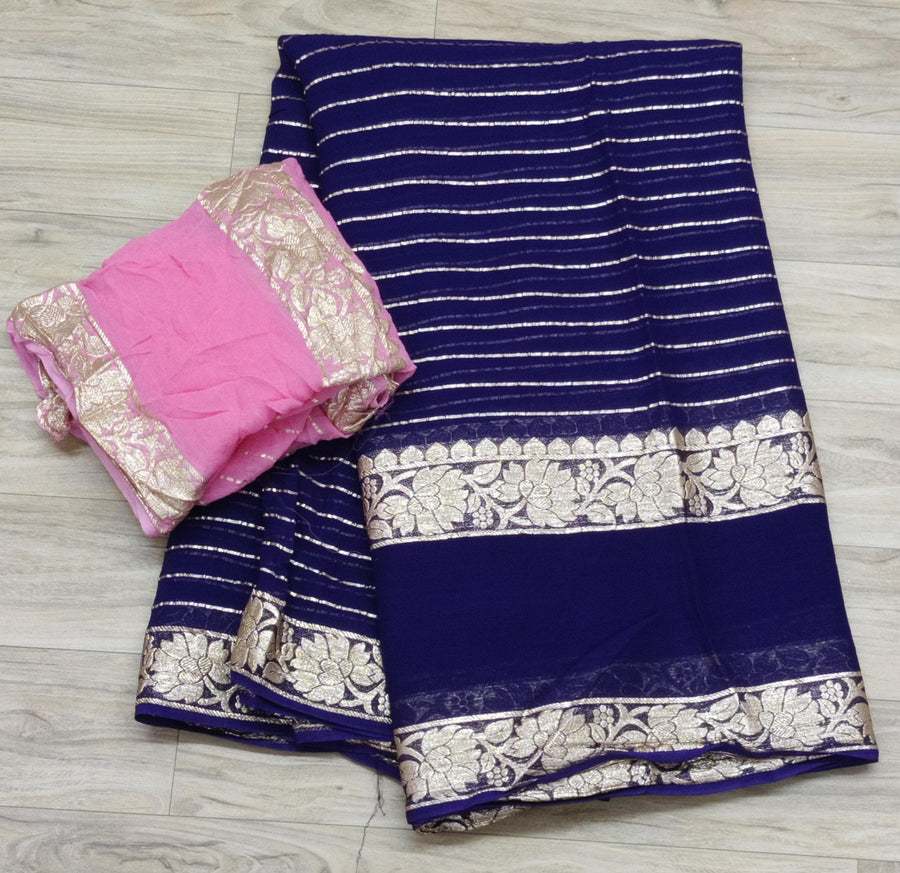 Pure Georgette sarees