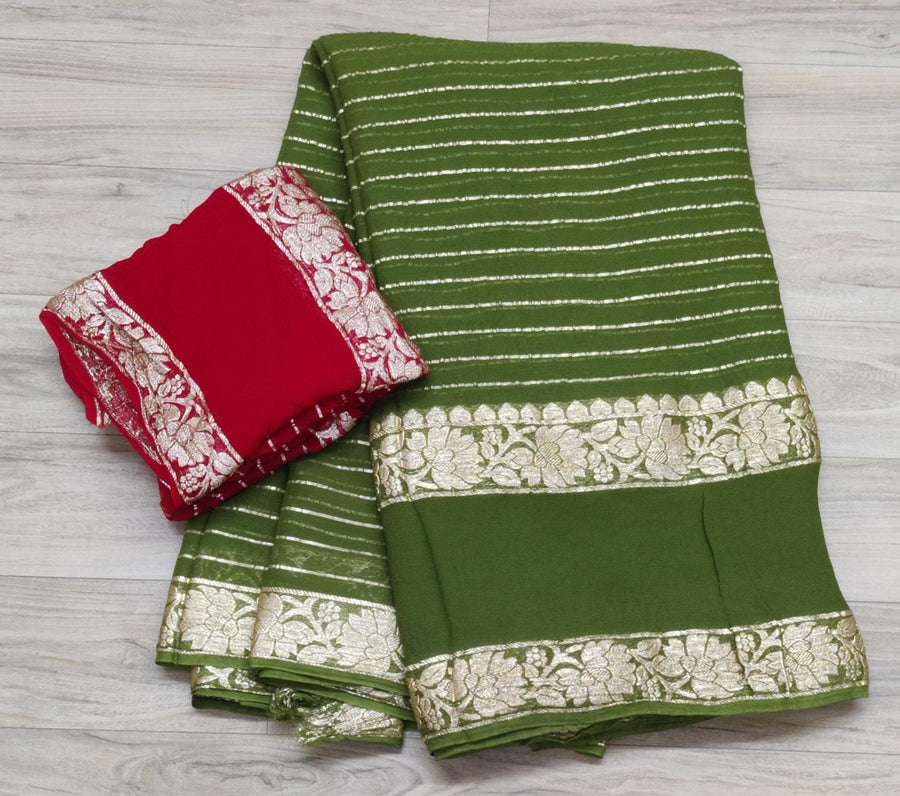 Pure Georgette sarees - Anvitha Collections